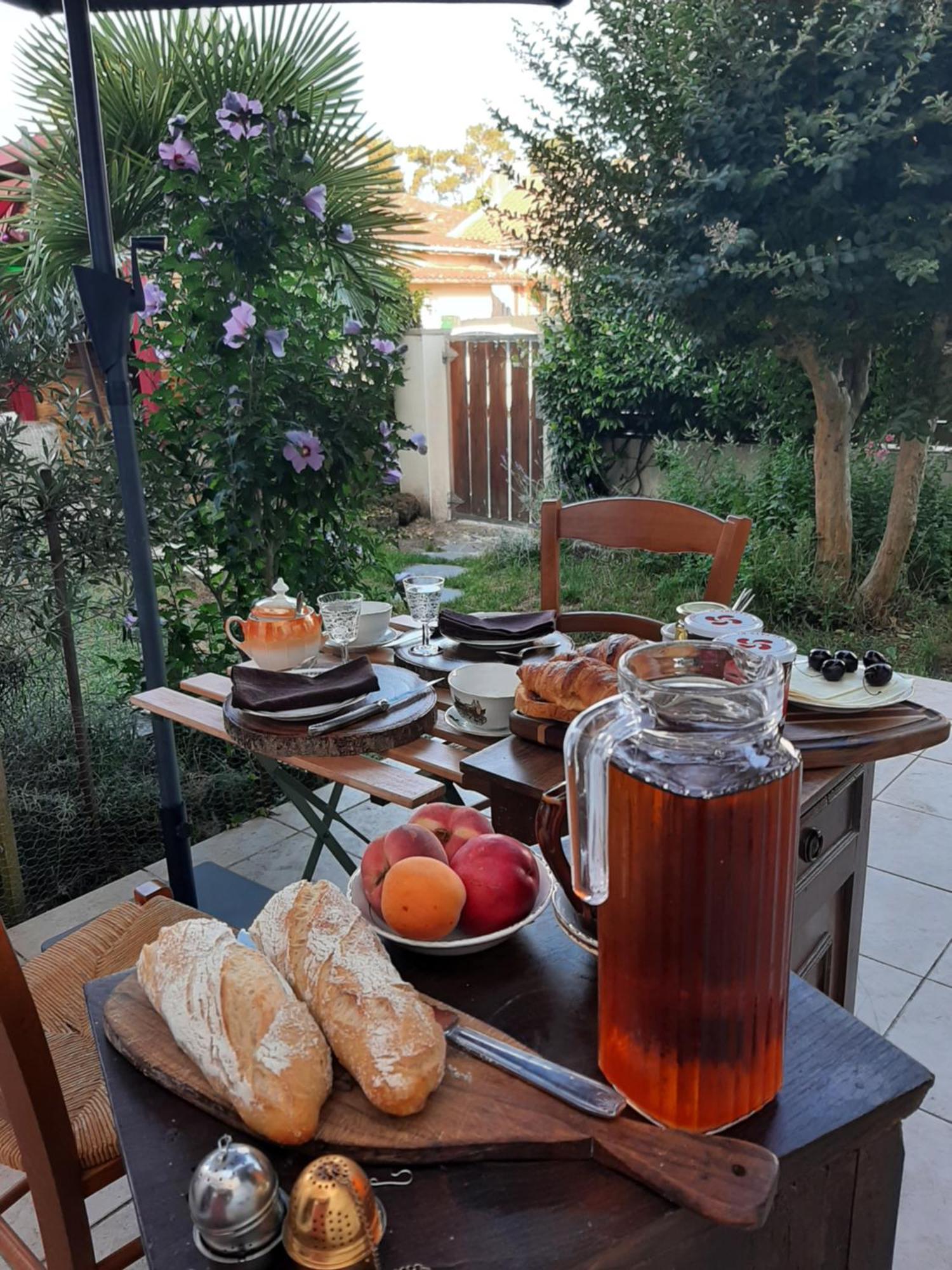 Chez Solange Et Paul 호텔 Mézos 외부 사진